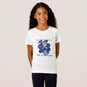 Prinzessin- und Astronauten-T - Shirt - Medium
