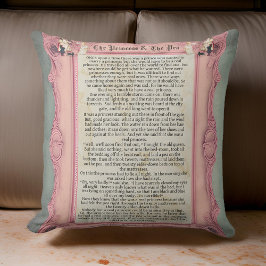 Prinzessin und das Pea Story Kissen |