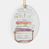 Prinzessin und die Erbse Keramik Ornament (Rechts)