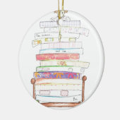 Prinzessin und die Erbse Keramik Ornament (Links)