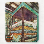 Prinzessin und die Erbsen-Märchen Mousepad (Vorne)