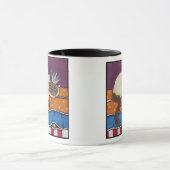 Prinzessin und die Katzen-Tasse der Erbsen-| Tasse (Zentrum)