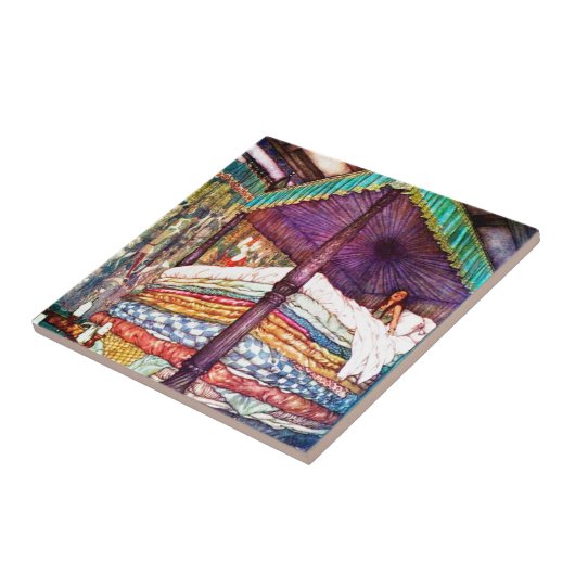 Prinzessin und die Pea Fliese (Seite)