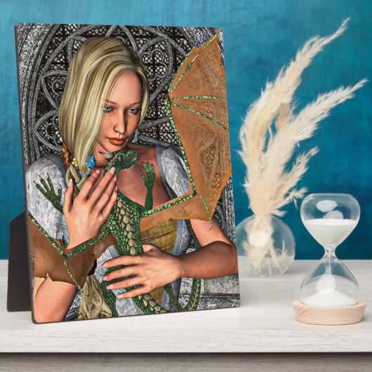 Prinzessin und Drache Fotoplatte (Seite)