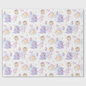 Prinzessin und Drache Geschenkpapier (Flach)