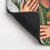 Prinzessin und Drache Mousepad (Ecke)