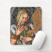 Prinzessin und Drache Mousepad (Mit Mouse)
