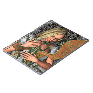 Prinzessin und Drache Notizblock