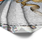 Prinzessin und Drache Poster (Ecke)