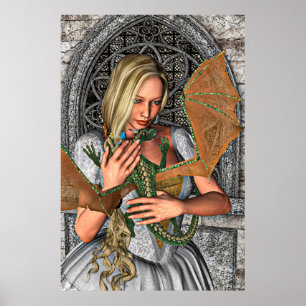 Prinzessin und Drache Poster