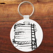 Prinzessin und Erbse Schlüsselanhänger (Vorderseite)