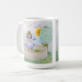 Prinzessin und Frosch Kaffeetasse (Vorderseite Links)