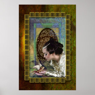 Prinzessin und Frosch Poster