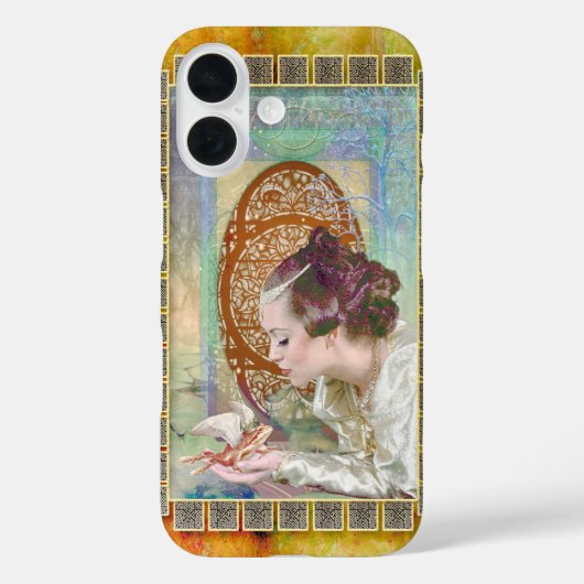 Prinzessin und Froschprinz Case-Mate iPhone Hülle (Rückseite)
