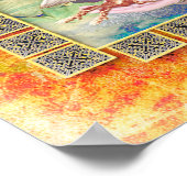 Prinzessin und Froschprinz Poster (Ecke)