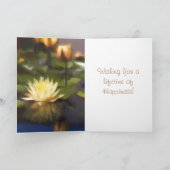 Prinzessin und Froschprinzkarte Karte (Innenseite)