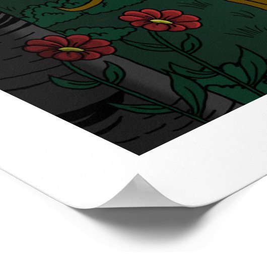 Prinzessin und Goblins Poster (Ecke)