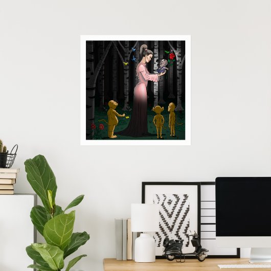 Prinzessin und Goblins Poster (Heimbüro)