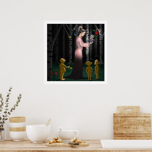 Prinzessin und Goblins Poster (Küche)