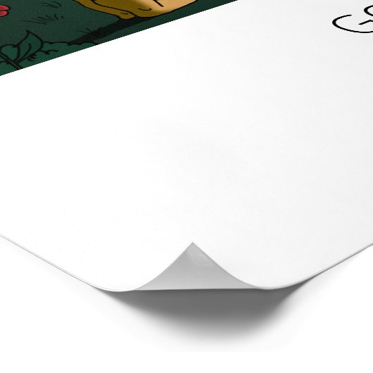 Prinzessin und Goblins Poster (Ecke)