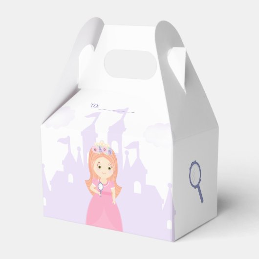 Prinzessin und ihr magischer Spiegel Geschenkschachtel (Vorderseite)