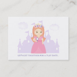 Prinzessin und ihr Magisches Spiegelspieldatum Telefonnummerkarte