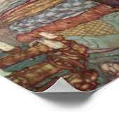 Prinzessin und Pea Poster Rackham Fairytale (Ecke)