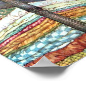 Prinzessin und Pea Print - Märchen Hans Ander Poster (Ecke)