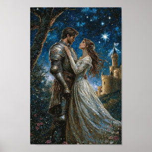 Prinzessin und Prinzessin in Liebe Poster