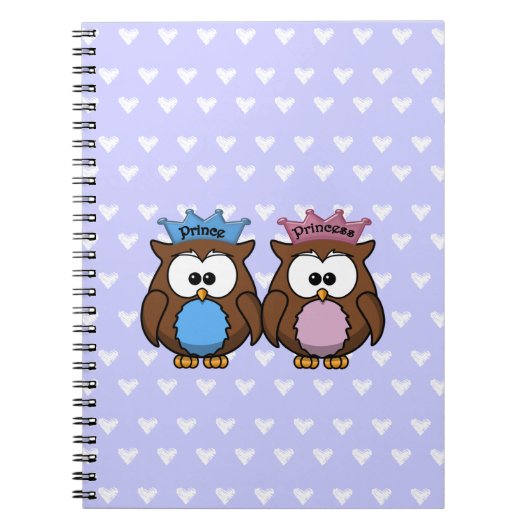 Prinzessin und Prinzessin Notizblock (Vorderseite)