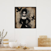 Prinzessin und Ravens Poster (Küche)