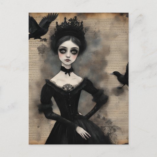 Prinzessin und Ravens Postkarte (Vorderseite)
