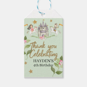Prinzessin und Ritter Party, Prinzessin, Kindergeb Geschenkanhänger