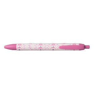Prinzessin- und Schlossmuster Stift