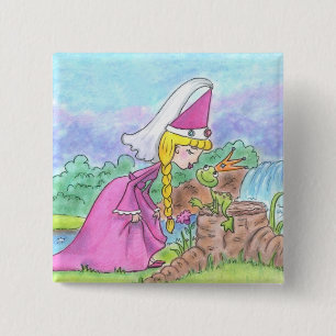 Prinzessin und Toad Button