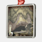 Prinzessin und Troll an einem Tisch Ornament Aus Metall (Links)