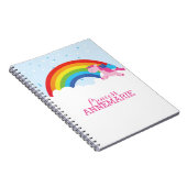 Prinzessin Unicorn Notizblock (Rechte Seite)
