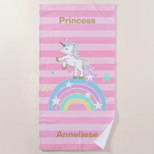 Prinzessin Unicorn 🦄 Strandtuch