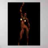 Prinzessin von Mars Fantasy Girl G-String Poster (Vorne)