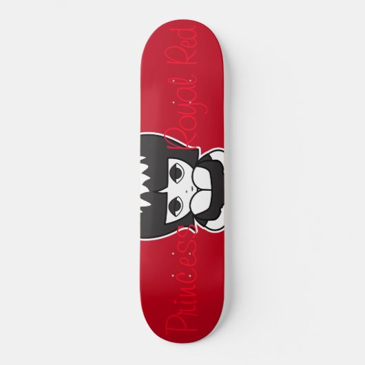 Prinzessin von Royal Red Skateboard (Vorderseite)