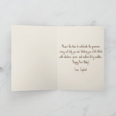 Prinzessin von Wildkatzen Funny Cat Lover Geburtst Karte (Innenseite)