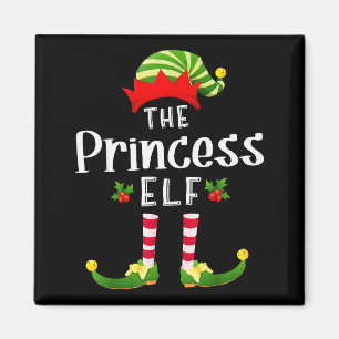 Prinzessin Weihnachtself passendes Schlafanzug X-m Magnet