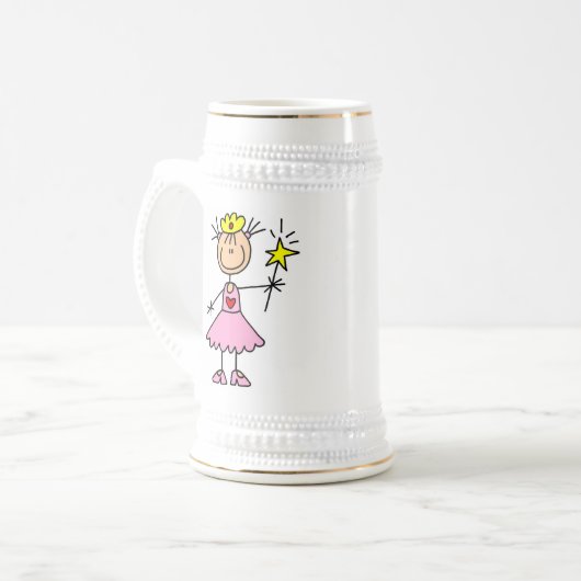 Prinzessin With Wand Bierglas (Vorderseite Links)