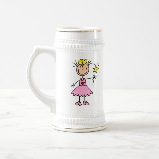 Prinzessin With Wand Bierglas (Links)