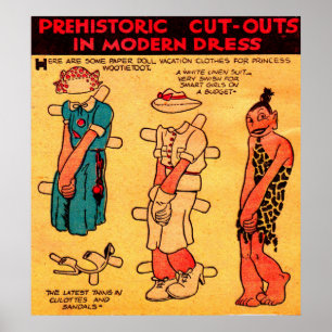 Prinzessin Wootietoot aus dem Comic der 1930er Jah Poster