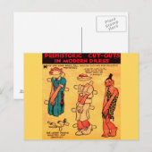 Prinzessin Wootietoot aus dem Comic der 1930er Jah Postkarte (Vorne/Hinten)