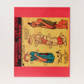 Prinzessin Wootietoot aus dem Comic der 1930er Jah Puzzle (Vertikal)