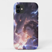 Prinzessin Zauberer im Anime-Stil Case-Mate iPhone Hülle (Rückseite)