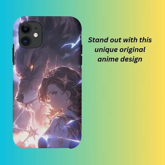 Prinzessin Zauberer im Anime-Stil Case-Mate iPhone Hülle