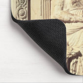 Prinzessin Zenobia und ein weiblicher Begleiter Mousepad (Ecke)